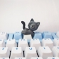 Dropshipping 3D Artisan ESC Keycap for Mechanical Keyboard Anime Cartoon Decoration Translucent Personalized Keycaps Cute Cat